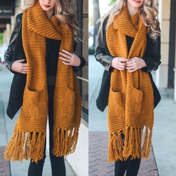 JOHNNIE Autumn Wonders Scarf   - 3 colors - Picture 3 of 6